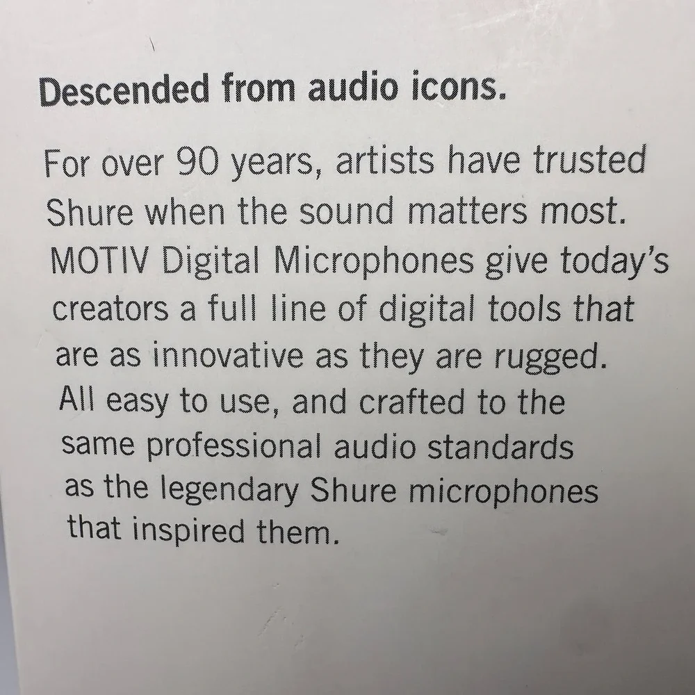 Shure mv88 digital